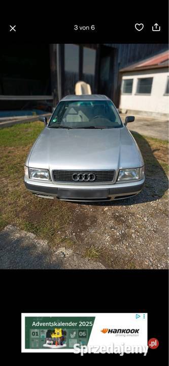 Audi 80 oryginał z1992 roku 20 B Piotrków Trybunalski