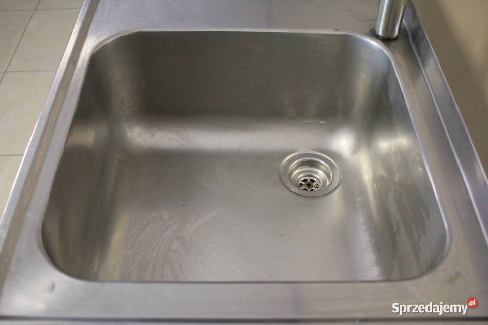 Stół gastronomiczny ze zlewem 130x60 BATERIA Pszczyna