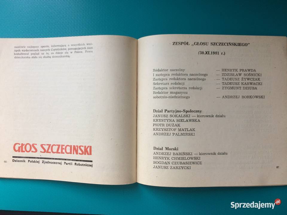3425 35 Lat Głosu Szczecińskiego 19471982 Szczecin