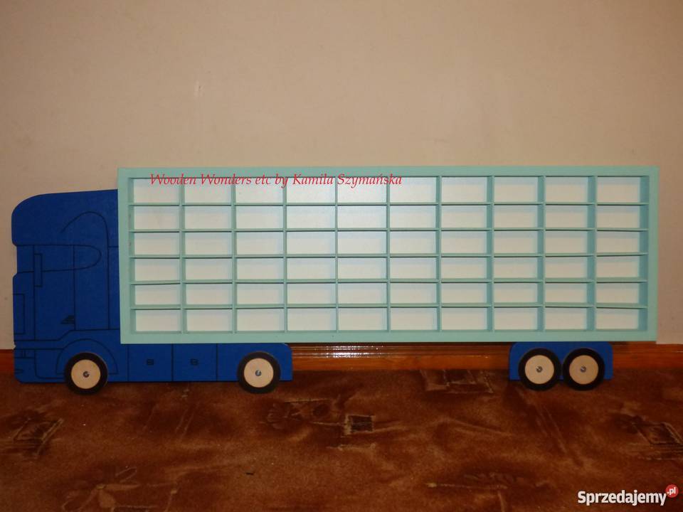 Półka Scania na resoraki Hot Wheels na 60 sprzedam