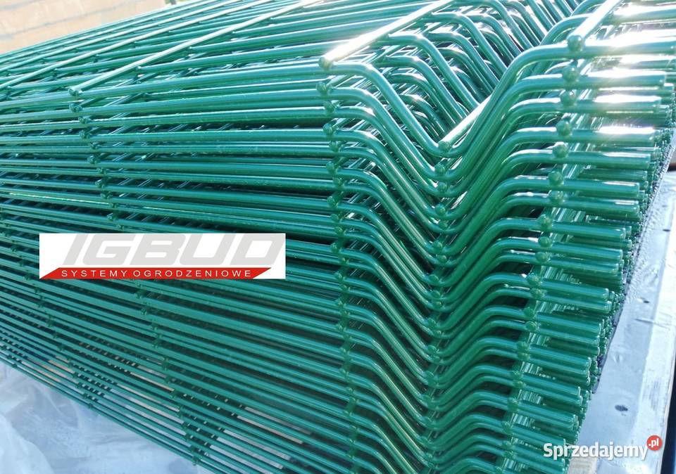 Panel ogrodzeniowy 3D wysokość 123 drut 4mm