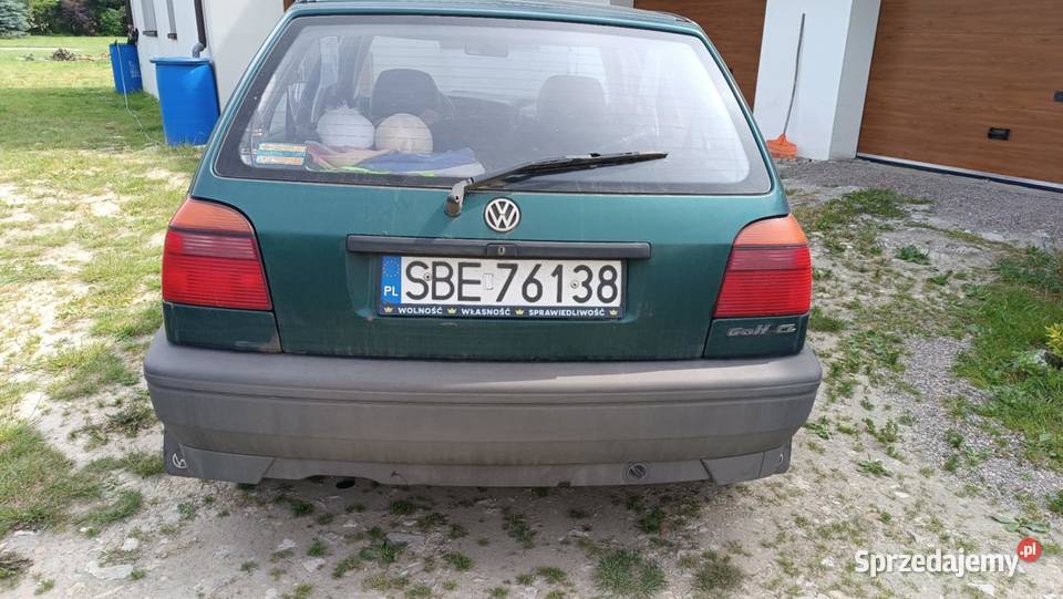 Golf III 1995r BenzynaLPG Butla ważna 9 lat Rok produkcji 1995 Będzin