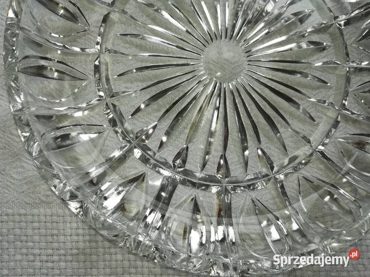 przepiękny kryształ kryształowe talerzyki i Ceramika i szkło Gdańsk