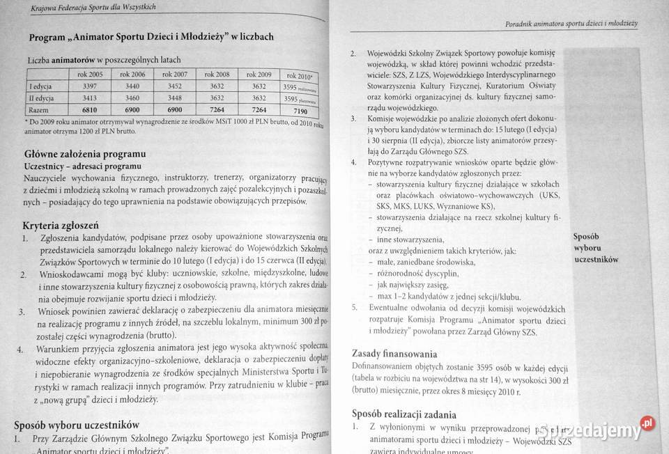 Poradnik animatora sportu dzieci i młodzieży Chełm