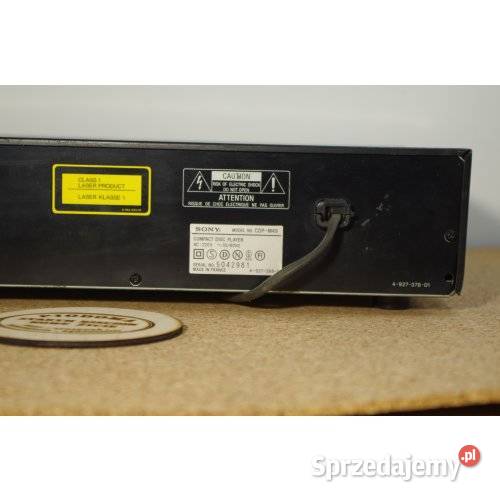 Sony CDPM49 klasyczny odtwarzacz CD Vintage Odtwarzacze CD i MD sprzedam
