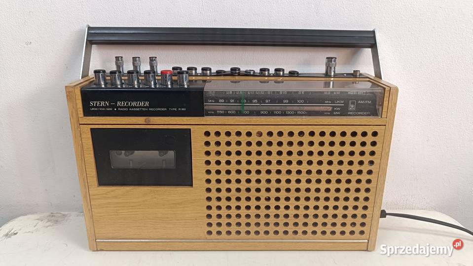 Przenośny Recorder SternRecorder Type R 160 Radioodtwarzacze wielkopolskie Poznań