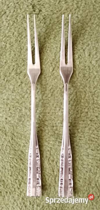 Platerowane widelce serwingowe Hefra wzór Antyki, Sztuka, Kolekcje