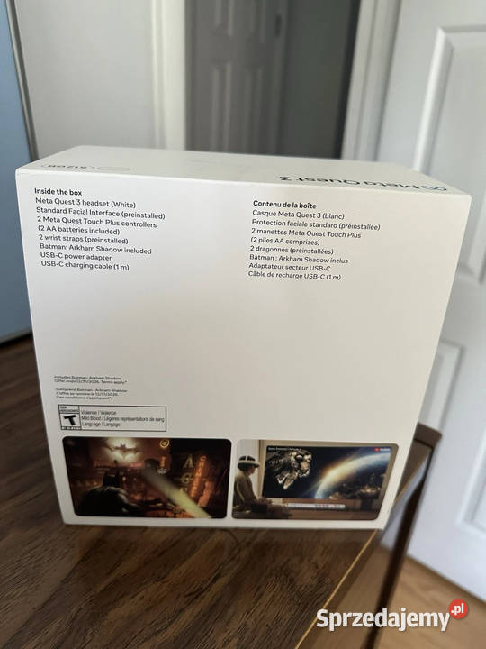 Meta Quest 3 512GB 4K z Batman Arkham Shadow
