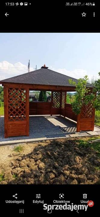 Altanka ogrodowa Jordanów