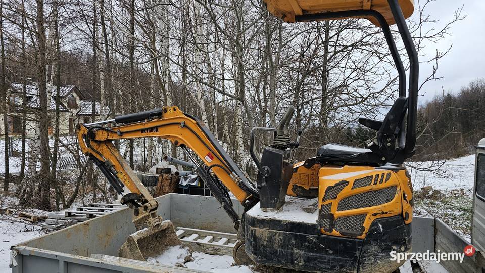 Minikoparka Berger Kraus BK1600 Silnik Kubota nie Zarszyn