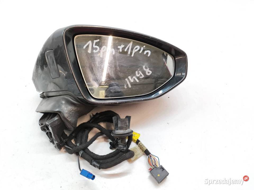 LUSTERKO PRAWE 15PIN1PIN USZKODZONE Audi A6 V
