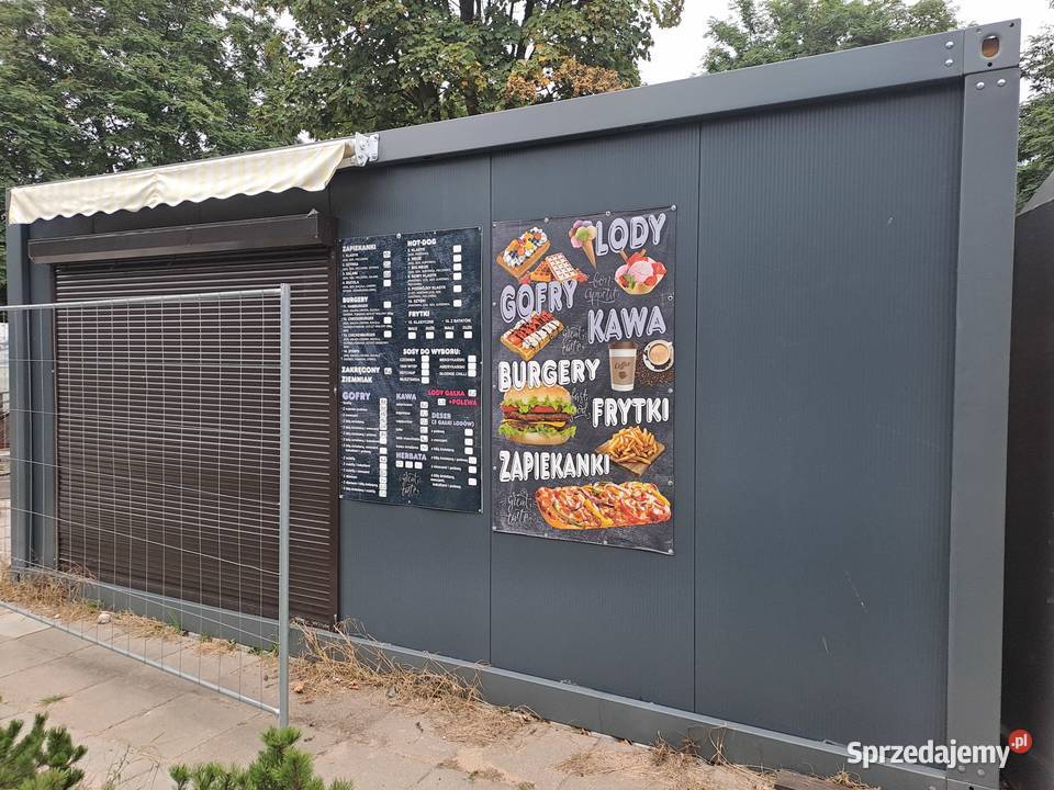 Kontener Gastronomiczny 6 x 3 m nowy wyposażony pomorskie