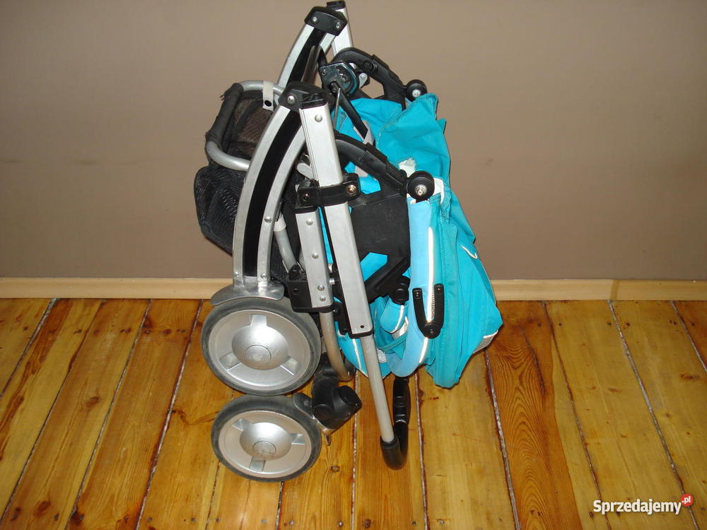 Turkusowa spacerówka ICoo Plasma Gdańsk