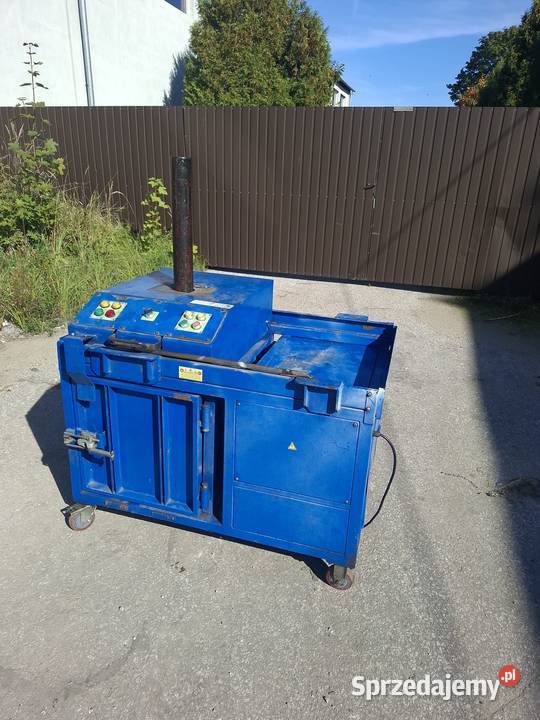 Belownica prasa do odpadów folii kartonu Drzewica