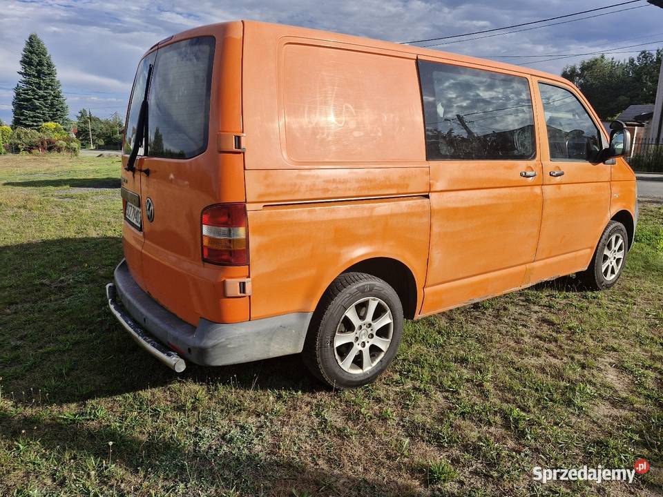 VW T5 Transporter 19TDI 2009r zarejestrowany Volkswagen Konopiska