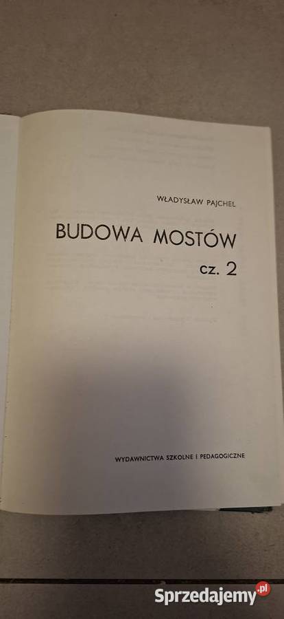 Budowa Mostów cz 2 wyd 2 1975 unikat PRL niski Łęczyca