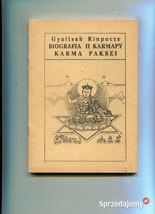 Biografia II Karmapy Karma Pakszi Gyaltsab sprzedam
