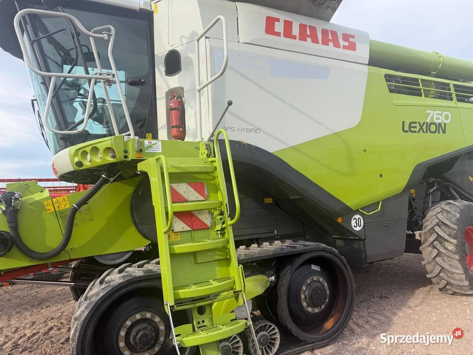 Kombajn zbożowy Claas Lexion 760TT heder V1050