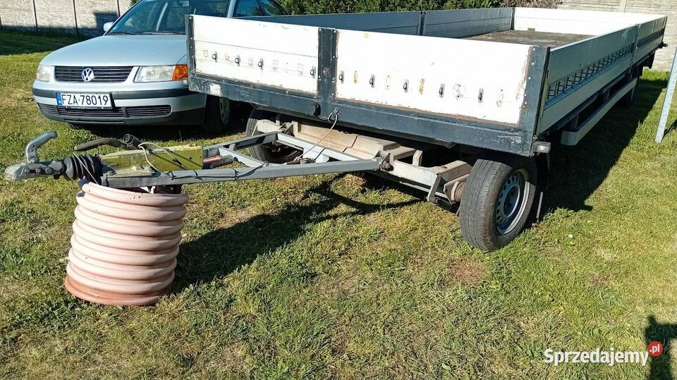 Przyczepa TRAMPTRAIL obrotnica Burtowe i plandeki Żary