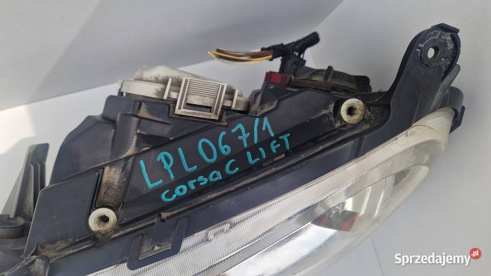 OPEL CORSA C LIFT LAMPA PRZÓD PRZEDNIA LEWA