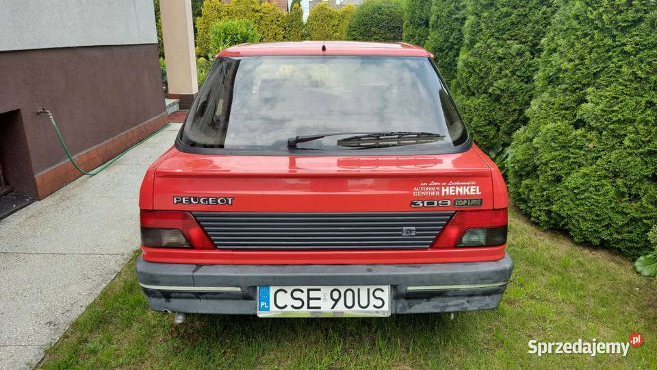 Peugeot 309 świetny i zadbany youngtimer kujawsko-pomorskie Sępólno Krajeńskie