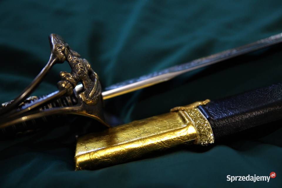 Szabla wzórPałasz Pruski Oficera Piechoty 1889 Sokółka