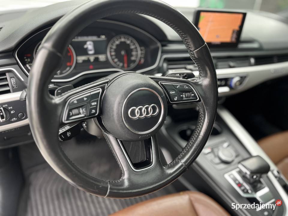 Audi A4 quattro 20 TFSI 252 kmM 2017 navi skóra Lublin