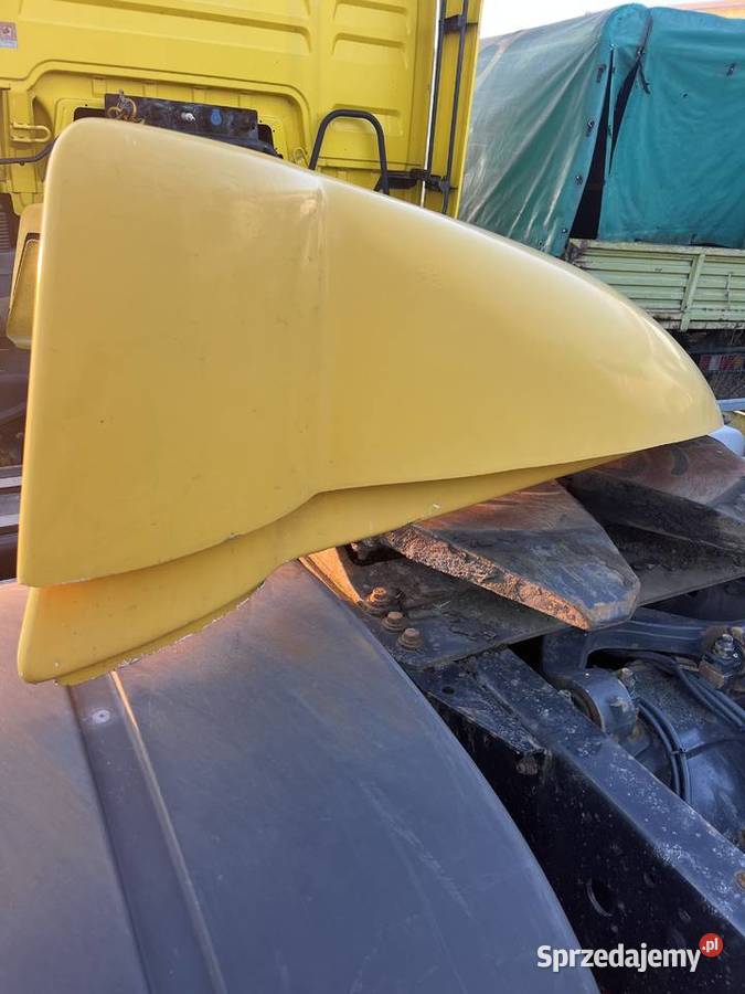 Owiewka żółta Renault Premium Ciągnik siodłowy ciężarowe wielkopolskie