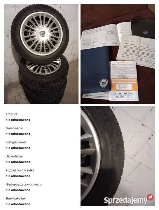 Lancia Ypsilon 14 Benzyna 2007 aluminiowe felgi kujawsko-pomorskie Toruń