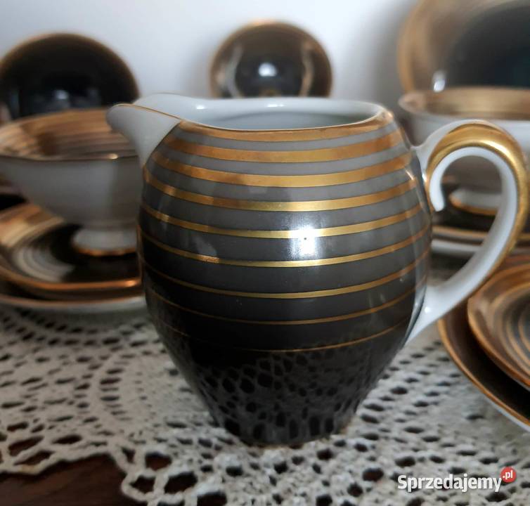 Porcelana Furstenberg zestaw kawowy łódzkie Łódź