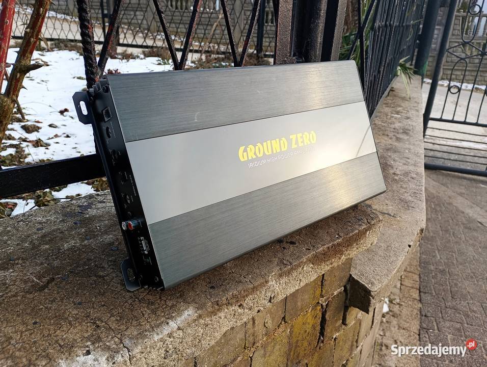 Wzmacniacz samochodowy 1 kanałowy monoblok