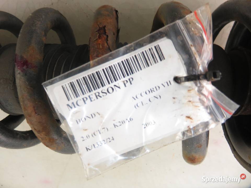 MCPERSON PRAWY PRZEDNI HONDA ACCORD VII 20 K20A6 osobowe