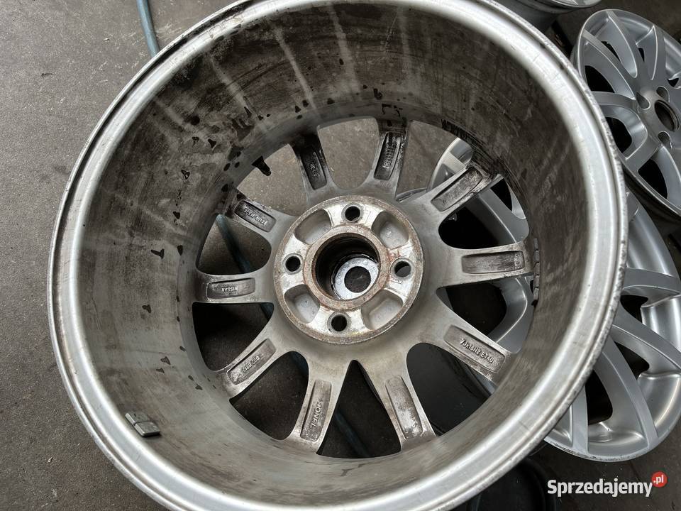 FELGI ALUMINIOWE 16 4x1143x66 Nissan OE RONAL Poznań
