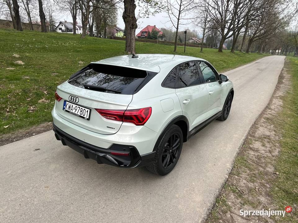 Audi Q3 Sportback 20 TDI Quattro światła przeciwmgielne małopolskie Kalwaria Zebrzydowska