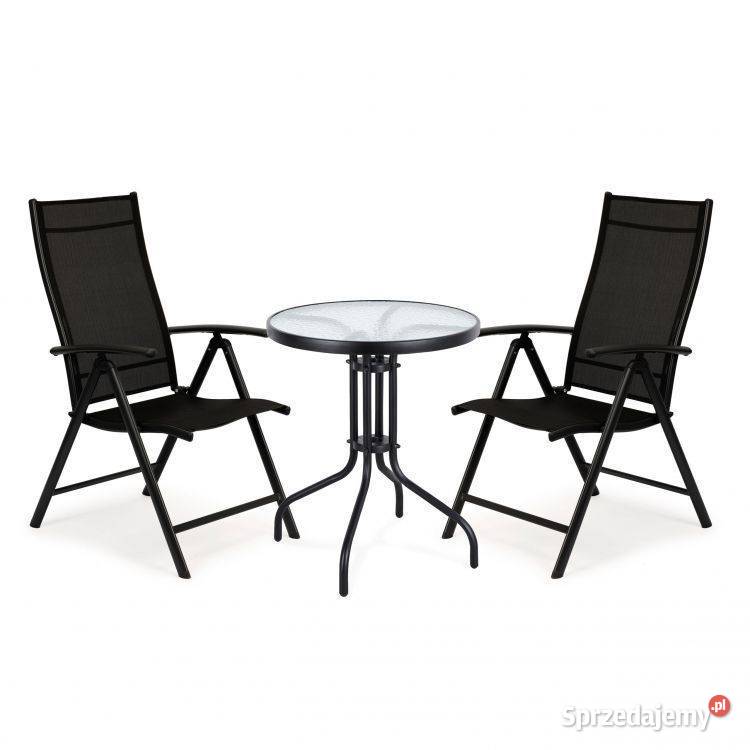 Komplet mebli ogrodowych stolik szklany 2 Bielsk Podlaski sprzedam