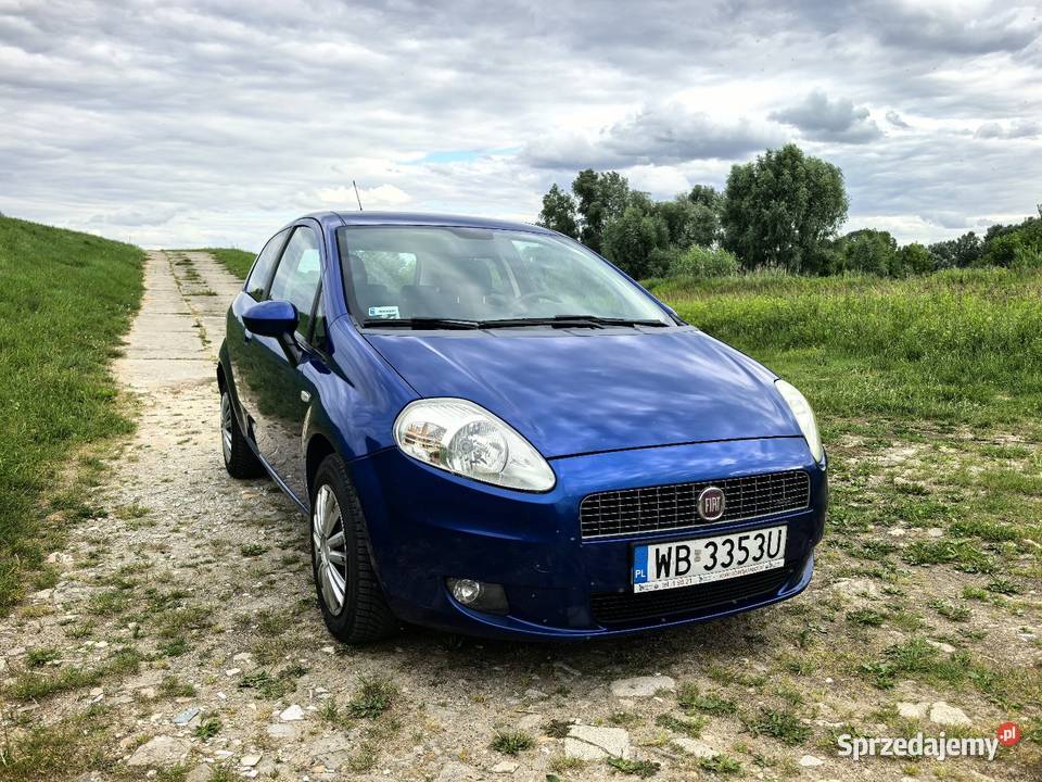 Fiat Grande Punto 14 16V 95 Grande Punto Samochody osobowe Płock sprzedam