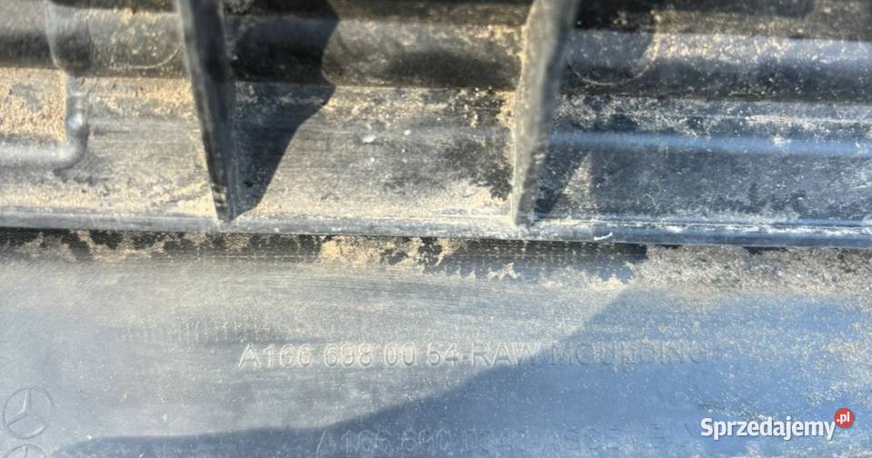 MERCEDES ML W166 LEWY PRÓG LISTWA PROGOWA Progi Międzychód