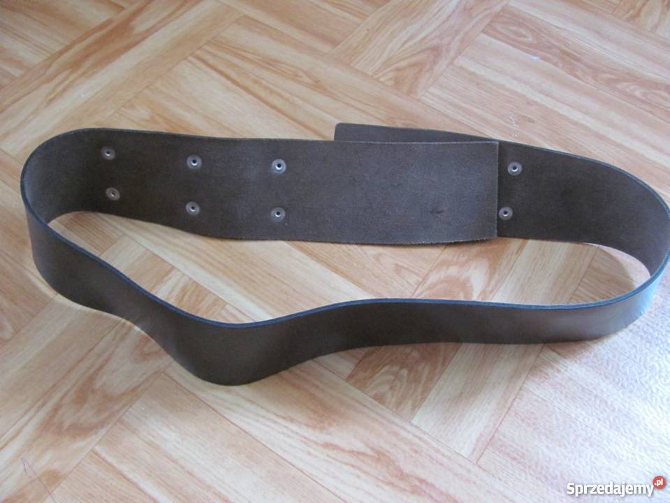 pas naturalna skóra 95 nickel free 041719 Uniseks Zamość sprzedam