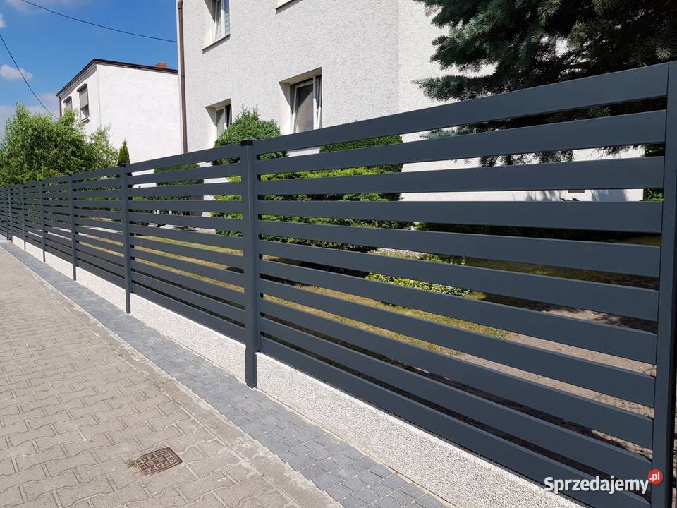 Brama przesuwna 400x120 MASTER 83 ogrodzenie Kalisz