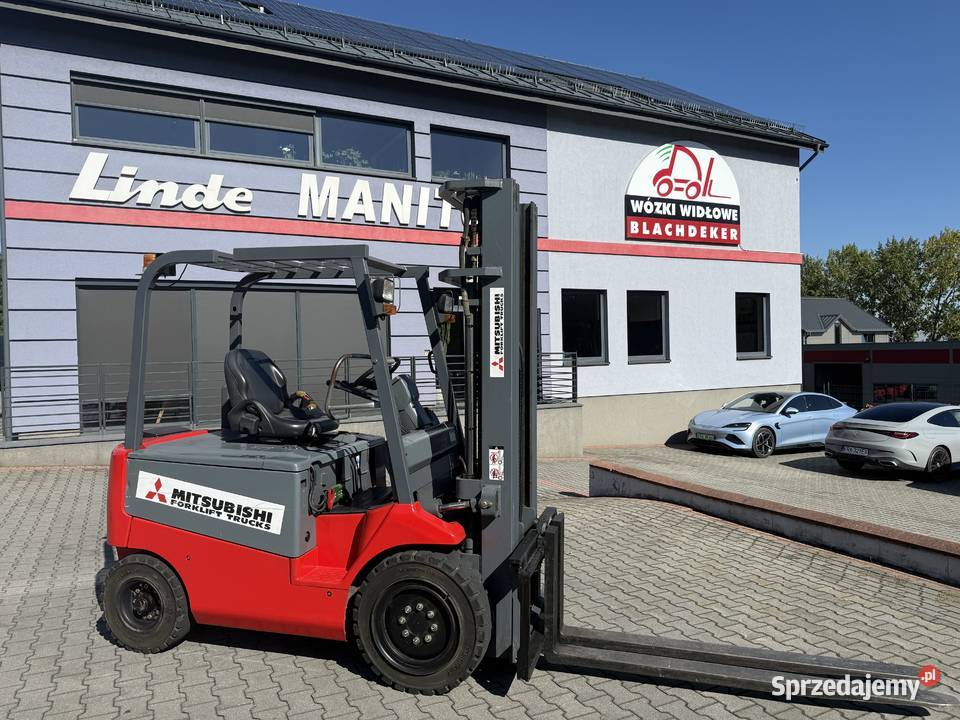Elektryczny wózek widłowy Mitsubishi FB30PN Wózki widłowe małopolskie Mogilany