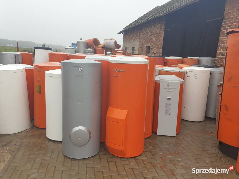 Bojler nierdzewny Viessmann 200l poziomy śląskie