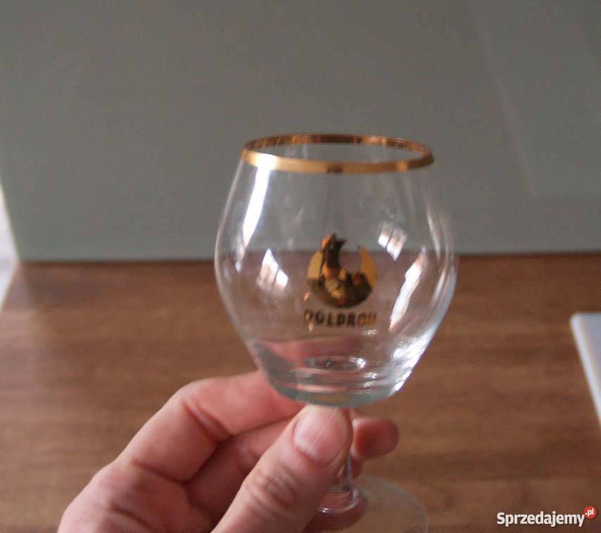 kieliszki PRL z logo POLDROB małopolskie Kraków sprzedam