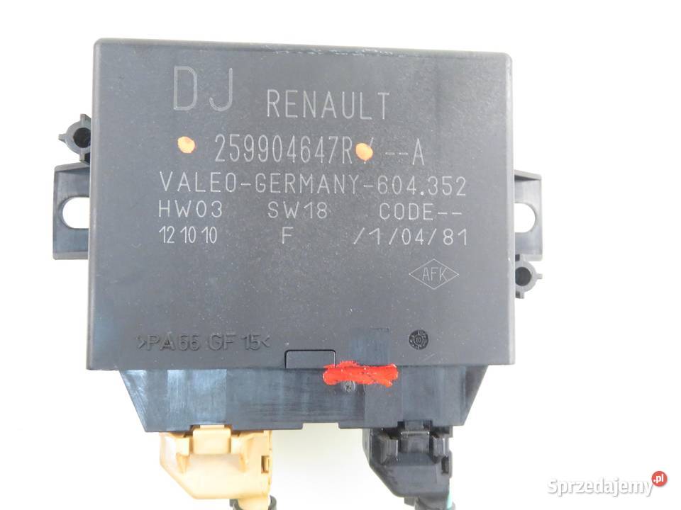 MODUŁ PDC RENAULT SCENIC III 259904647R