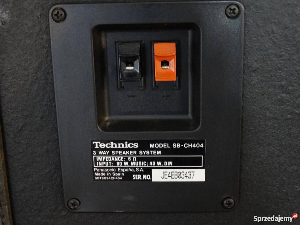 Wieża Technics z kolumnami WYSYŁKA Jasło