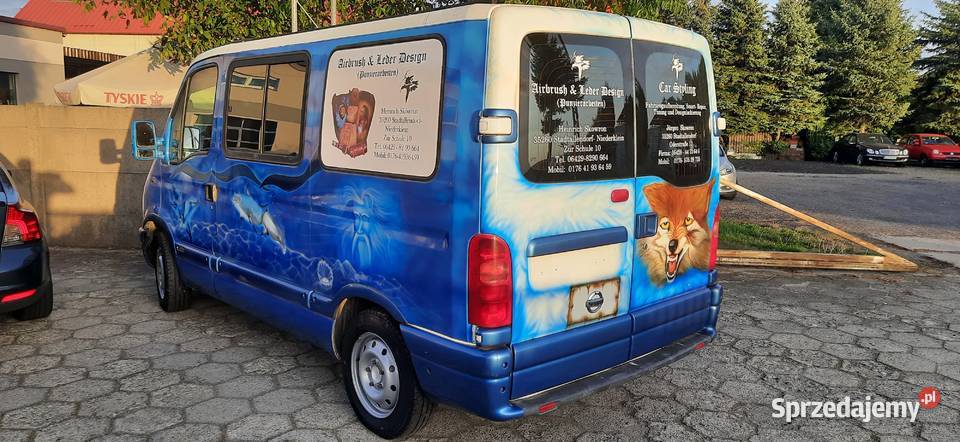 Nissan Interstar Aerograf 9 mejsc jeden taki wielkopolskie Gostyń