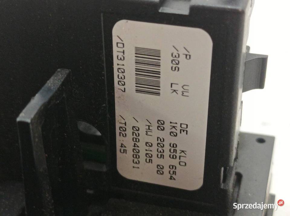 CZUJNIK SENSOR KĄTA SKRĘTU 1K0953549AP osobowe