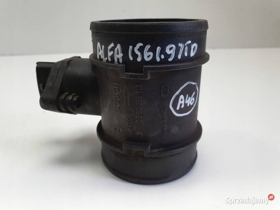 PRZEPŁYWOMIERZ Alfa Romeo 156 19 JTD POWIETRZA Rudka