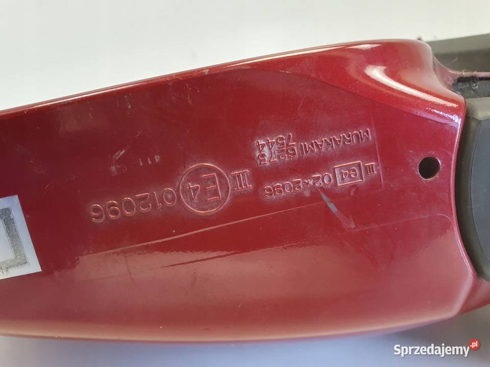 LUSTERKO Suzuki Grand Vitara I 9805r LEWE Lusterka zewnętrzne Rudka