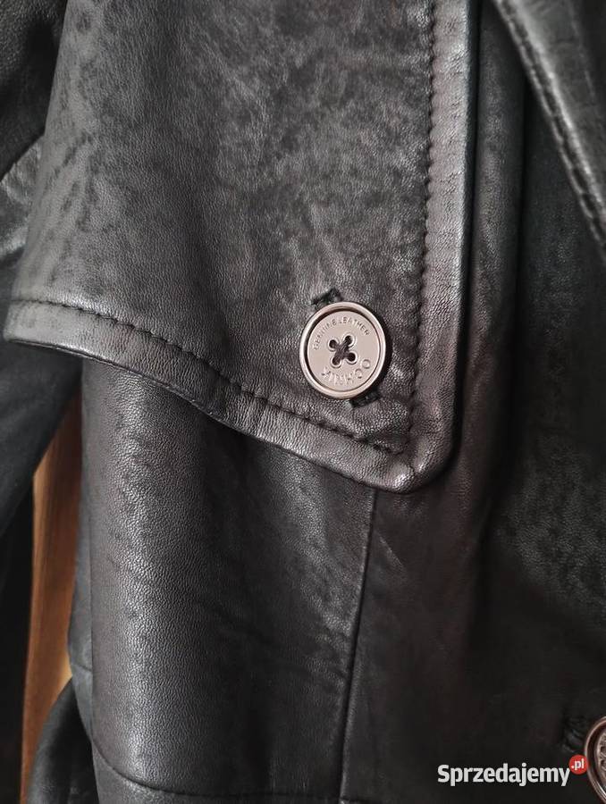 Skórzany płaszcz Ochnik Rozmiar 34(XS) Bochnia