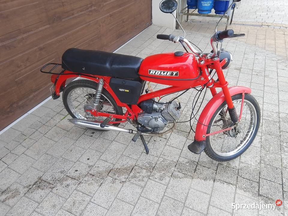 Romet 205 ważne pt i OC Brodnica